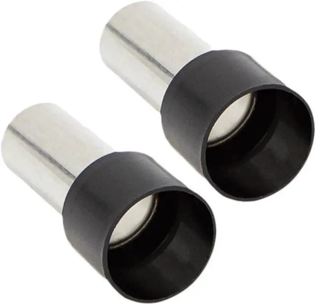 Alt view image 2 of 4 - Install Bay FRL10BK 1/0GA Ferrules Black Barrel - 50 per bag