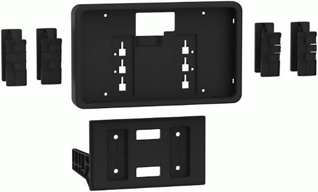 Alt view image 4 of 9 - Metra 109-UN02 Universal Double DIN Floating Mount Kit for Pioneer 9" Radios- Black