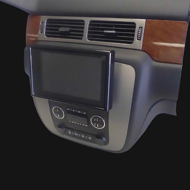 Alt view image 7 of 9 - Metra 109-UN02 Universal Double DIN Floating Mount Kit for Pioneer 9" Radios- Black