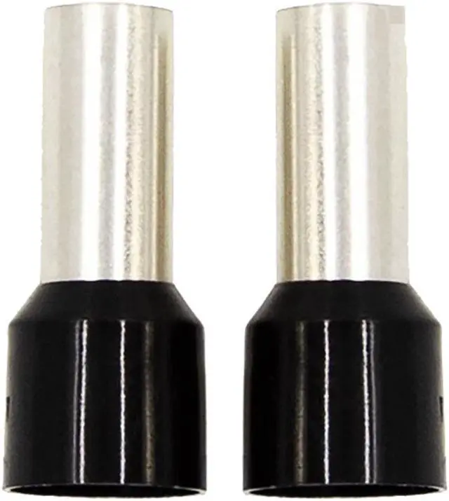 Alt view image 3 of 3 - Install Bay FRL8BK 8 Gauge Ferrules Black Barrel (Package of 50)