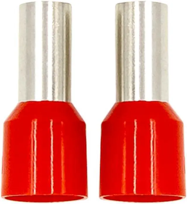 Alt view image 3 of 4 - Install Bay FRL8RD 8 GA Ferrules Red Barrel - 50 per bag