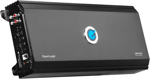 Alt view image 6 of 15 - PLANET AUDIO BBD4000.1 Big Bang 4,000W Class D Mono Block Amp