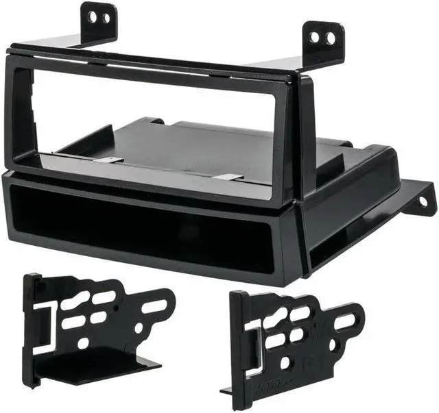 Alt view image 3 of 6 - Metra 99-7323 Single DIN Dash Kit for Hyundai 2006-2014 w/ Wiring Harness & Antenna Adapter