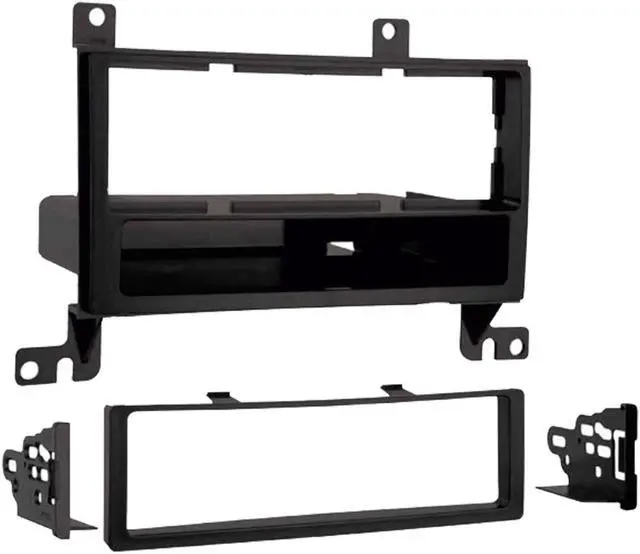 Alt view image 2 of 6 - Metra 99-7325B Single DIN Dash Kit for Hyundai 2007-2012 w/ Harness & Antenna Adapter