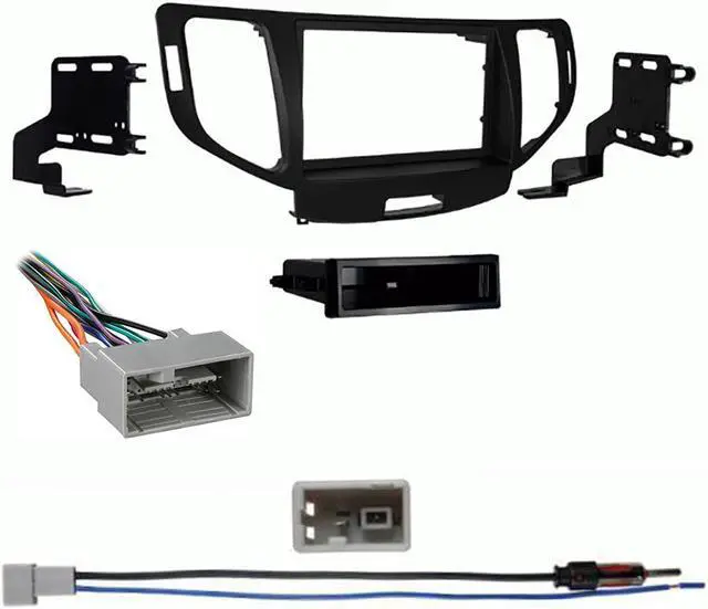 Main image of Metra 99-7805CH Single DIN Dash Kit for Acura TSX w/ Wire Harness & Antenna Adapter