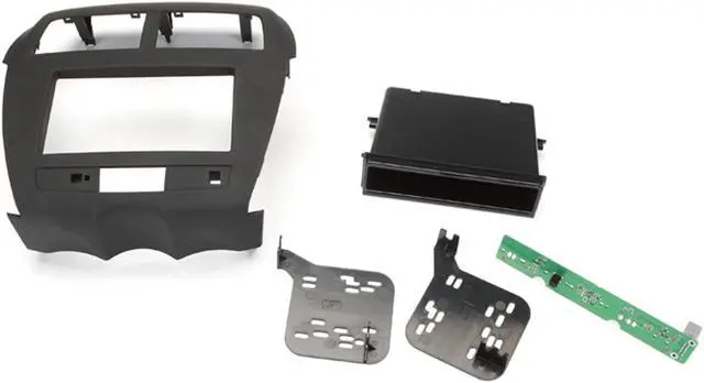 Alt view image 3 of 4 - Metra 99-7014B 1 or 2 DIN Dash Kit with Amp Data Interface for 2011-2014 Mitsubishi Outlander Sport Vehicles