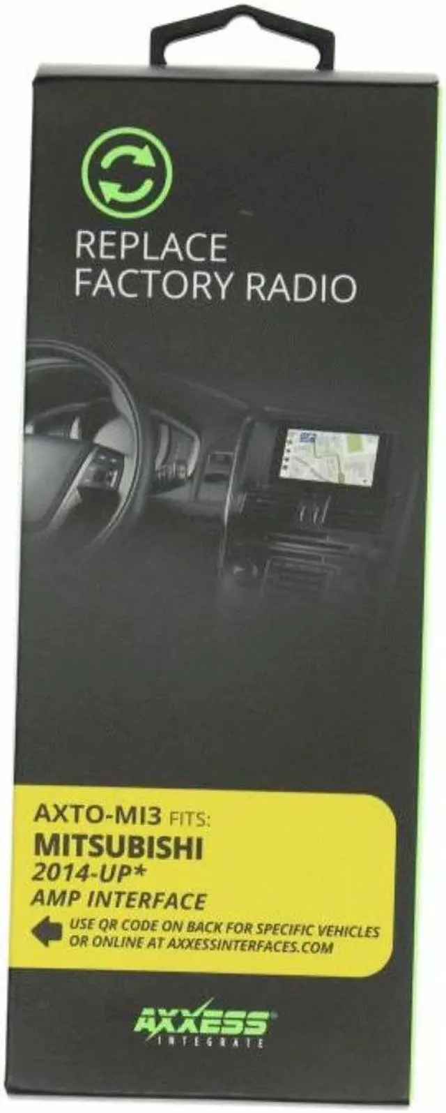 Alt view image 6 of 6 - Metra 99-7014B 1 or 2 DIN Dash Kit w/ Amp Interface for 2011-2014 Mitsubishi Outlander Sport Vehicles