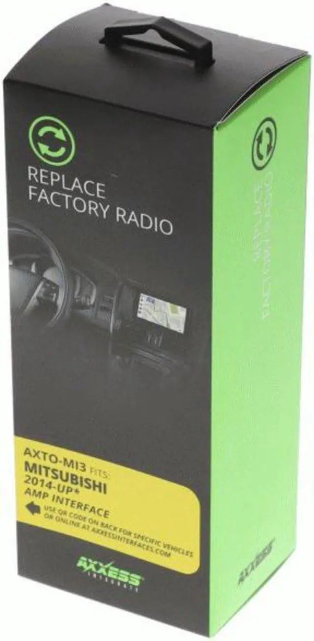 Alt view image 5 of 6 - Metra 99-7014B 1 or 2 DIN Dash Kit w/ Amp Interface for 2011-2014 Mitsubishi Outlander Sport Vehicles