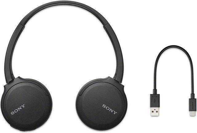 Alt view image 7 of 20 - Sony WHCH510/B Wireless On-Ear Headphones, Black