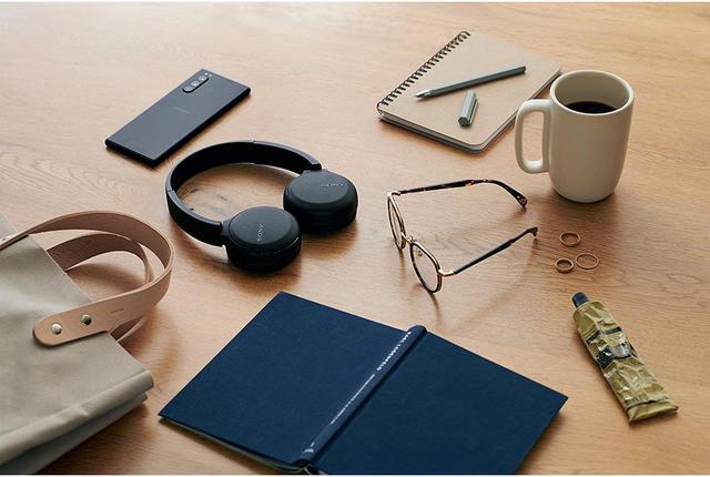 Alt view image 6 of 20 - Sony WHCH510/B Wireless On-Ear Headphones, Black