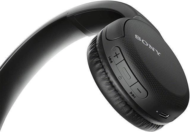Alt view image 4 of 20 - Sony WHCH510/B Wireless On-Ear Headphones, Black