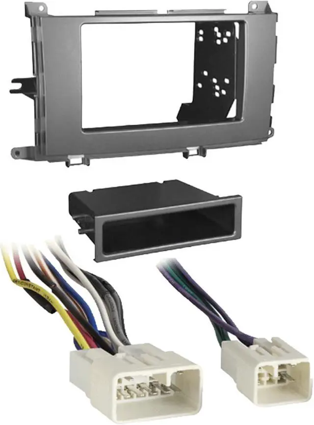 Main image of Metra 99-8229S 1 or2 DIN Dash Kit w/ Power 4 Speaker Wire Harness for Toyota Vehicles