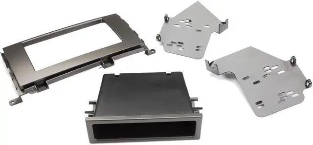 Alt view image 4 of 5 - Metra 99-8229S 1 or2 DIN Dash Kit w/ Power 4 Speaker Wire Harness for Toyota Vehicles