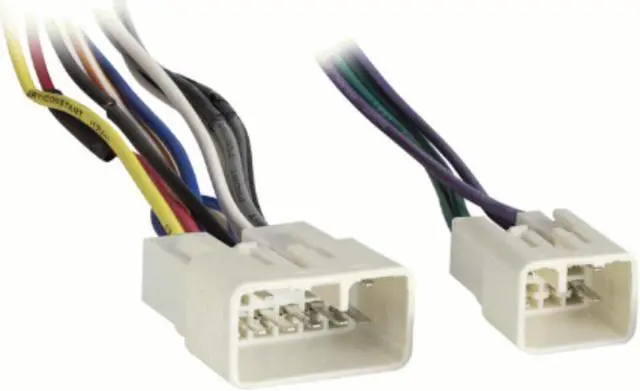 Alt view image 5 of 5 - Metra 99-8229S 1 or2 DIN Dash Kit w/ Power 4 Speaker Wire Harness for Toyota Vehicles