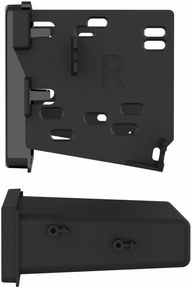 Alt view image 3 of 7 - Metra 99-8912HG 1 or 2 DIN Dash Kit w/ Wire Harness  Antenna Adapter for Select Subaru/ Toyota Vehicles