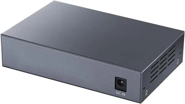 Alt view image 4 of 6 - Cudy GS1005P 5-Port Gigabit POE+ Switch 60W PoE 5 10/100/1000Base-TX Ports