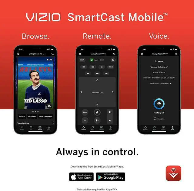 Alt view image 5 of 10 - VIZIO D24f4-j01 24" FHD 1920x1080 Smart TV
