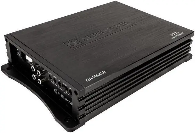 Alt view image 2 of 4 - Alphasonik NA1000.2 Neuron Series Class A/B 2-Channel 1000 Watts 4 Ohms Car Amplifier