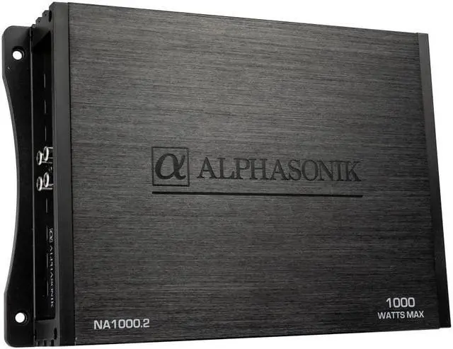 Main image of Alphasonik NA1000.2 Neuron Series Class A/B 2-Channel 1000 Watts 4 Ohms Car Amplifier