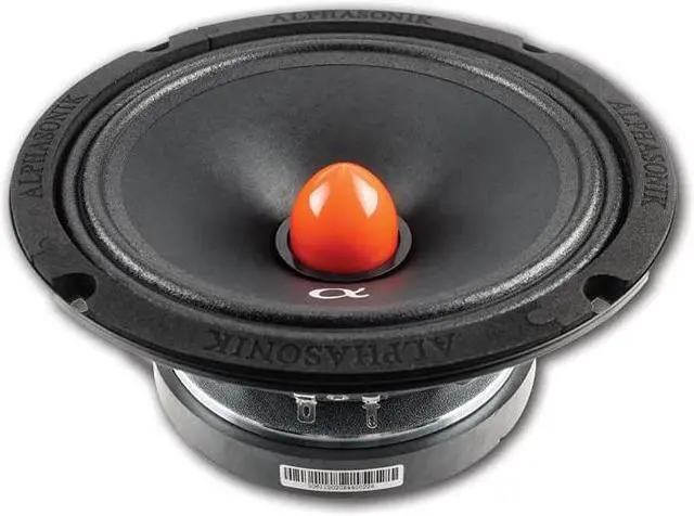 Alt view image 4 of 9 - Alphasonik NMR80 Neuron Series 8" 800 Watts Mid Range Speaker 4 Ohms (Pair)