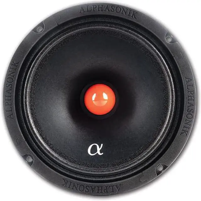 Alt view image 2 of 9 - Alphasonik NMR80 Neuron Series 8" 800 Watts Mid Range Speaker 4 Ohms (Pair)