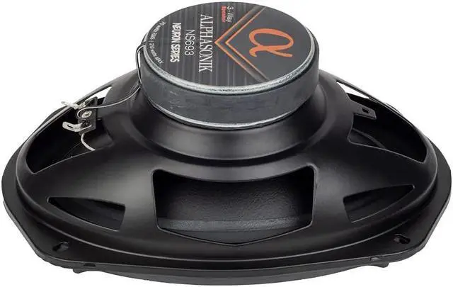 Alt view image 8 of 10 - Alphasonik NS693 Neuron Series 6x9" 210 Watts 3-Way Full Range Speaker (Pair)