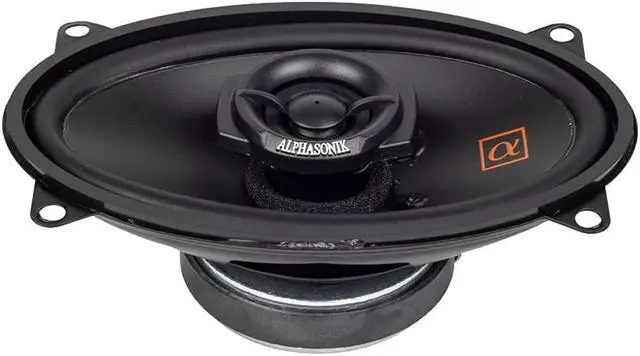 Alt view image 4 of 8 - Alphasonik NS46 Neuron Series 4 x 6 120 Watts 2-Way Full Range Car Audio Speaker (Pair)