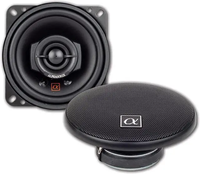 Main image of Alphasonik NS42 Neuron Series 4" 120 Watts 2-Way Full Range Car Audio Speaker (Pair)