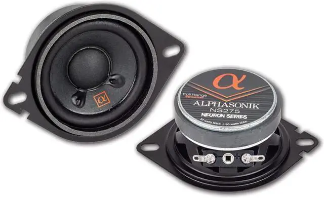 Main image of Alphasonik NS275 Neuron Series 2.75" 90 Watts Full Range Car Audio Speaker (Pair)
