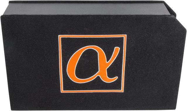 Alt view image 7 of 10 - Alphasonik Dynamis DCP8 8" 1000W 4-Ohm Shallow Mount Flat Enclosed Subwoofer (Each)