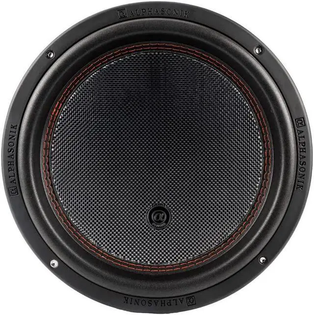 Alt view image 3 of 8 - Alphasonik DSW512 Dynamis 500 Series 12" 2400 Watts Dual 4-Ohm Car Subwoofer (Each)