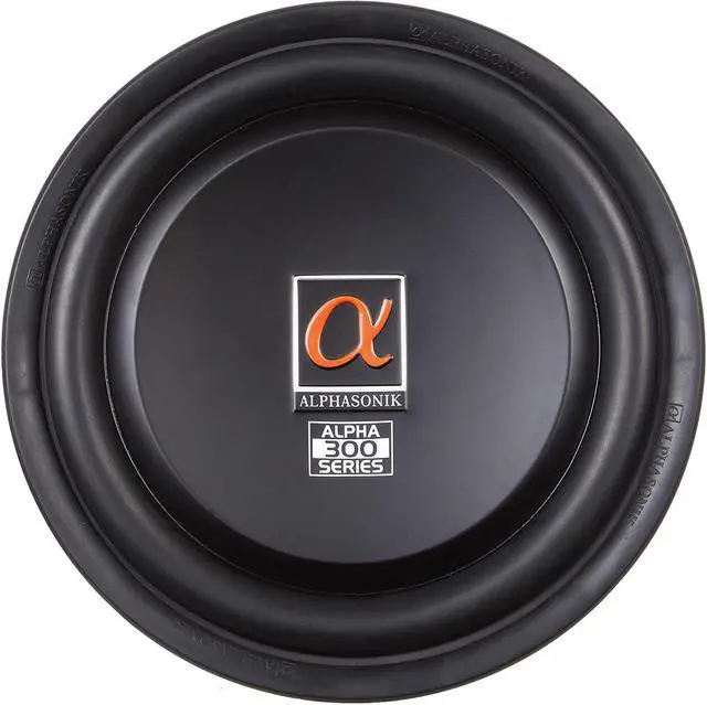 Alt view image 3 of 8 - Alphasonik TSW312 Treis 300 Series 12" 1500 Watts Single 4-Ohm Car Subwoofer (Each)