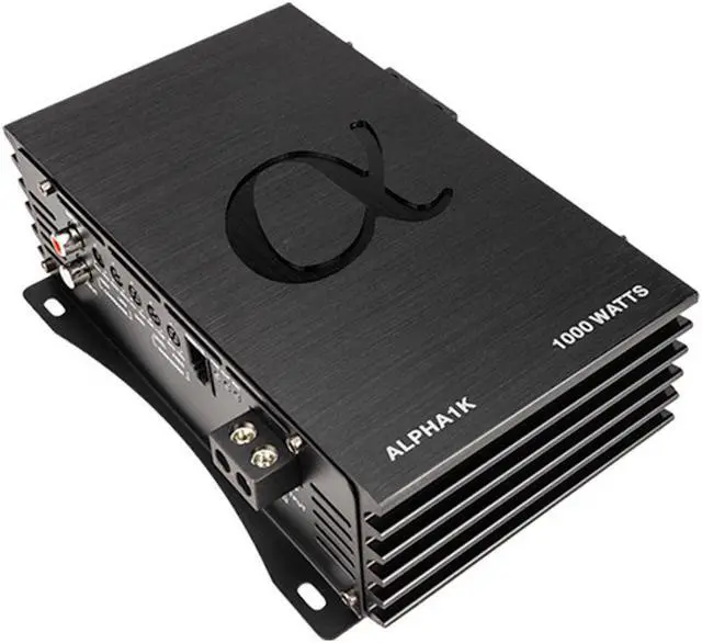 Main image of Alphasonik ALPHA 1K Alpha Series Class D Monoblock 1000 Watts 4 Ohms Full Range Amplifier