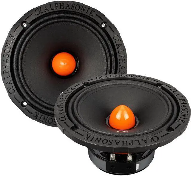 Main image of Alphasonik VCA658 Venum Series 6.5" Midrange Speakers 1400 Watts Max 8 Ohm (Pair)
