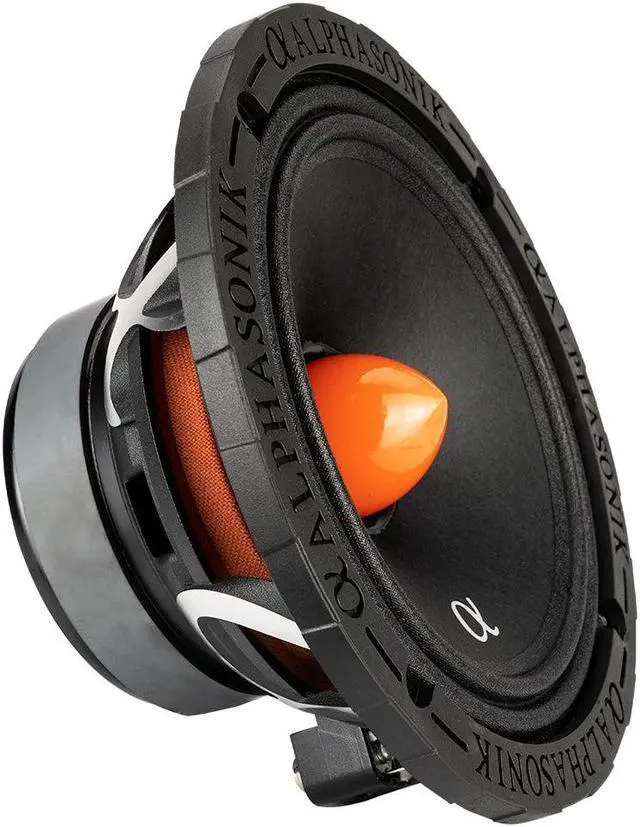 Alt view image 3 of 10 - Alphasonik VCA658 Venum Series 6.5" Midrange Speakers 1400 Watts Max 8 Ohm (Pair)