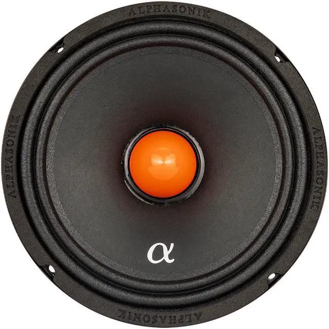 Alt view image 3 of 9 - Alphasonik VNM658 Venum Series 6.5" Midrange Speakers Low Profile 1200W 8 Ohm Pair