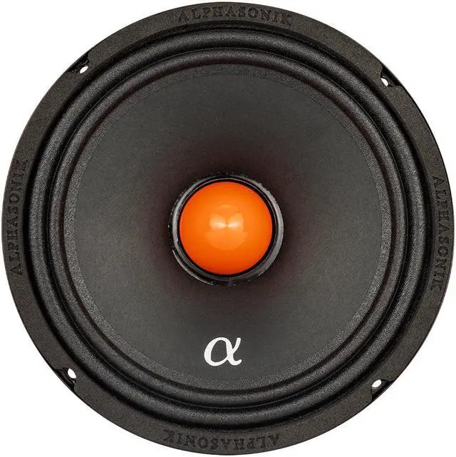 Alt view image 3 of 9 - Alphasonik VNM654 Venum Series 6.5" Midrange Speakers Low Profile 1200W 4 Ohm Pair