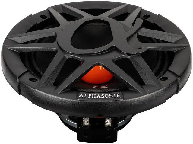 Alt view image 7 of 10 - Alphasonik MPRO658 Mayhem Series 6.5" Midrange Speakers 1400W 8 Ohm Neodymium Pair