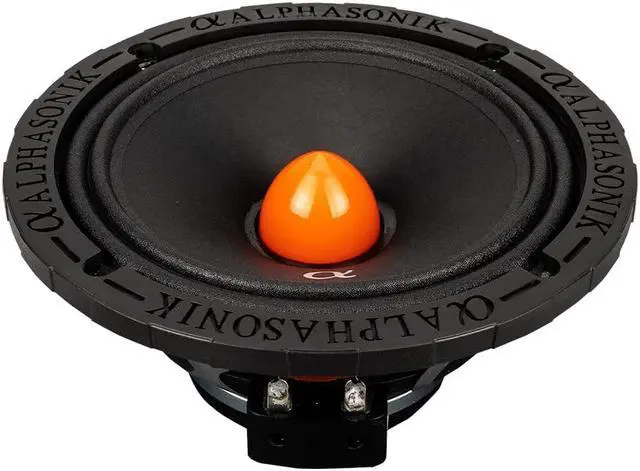 Alt view image 7 of 10 - Alphasonik MPRO654 Mayhem Series 6.5" Midrange Speakers 4 Ohm Neodymium Pair
