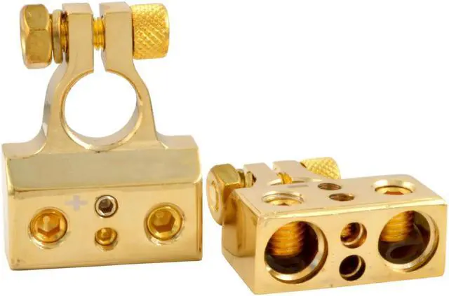 Main image of Tsunami BT703 Positive and Negative (2) 1/0 Gauge (2) 8 Gauge Out Battery Terminals