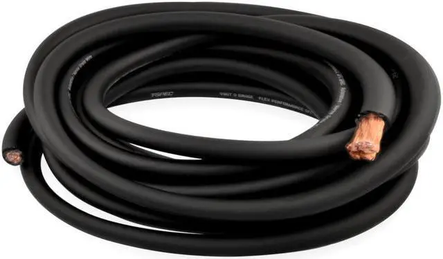 Main image of T-Spec V8GT10BK-25 v8GT SERIES Marine Grade Red 1/0 AWG 25 ft Black OFC Power Wire