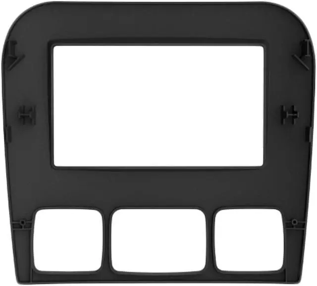Alt view image 2 of 7 - Metra 95-8734B S Class Double Din Dash Kit for Select 2000-2006 Mercedes-Benz Vehicles