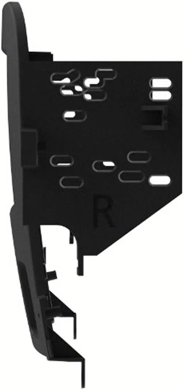 Alt view image 5 of 7 - Metra 95-8734B S Class Double Din Dash Kit for Select 2000-2006 Mercedes-Benz Vehicles