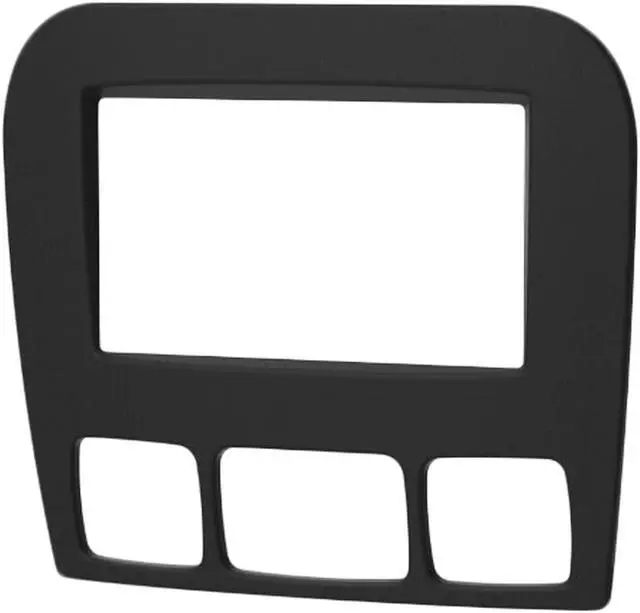 Alt view image 3 of 7 - Metra 95-8734B S Class Double Din Dash Kit for Select 2000-2006 Mercedes-Benz Vehicles