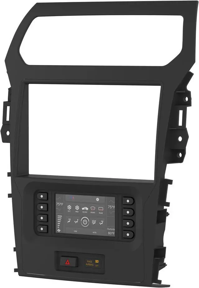 Alt view image 2 of 14 - Metra 108-FD8CH Dash Kit for Pioneer DMH-C5500NE for Ford Explorer 2011-2015