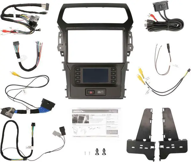 Alt view image 7 of 14 - Metra 108-FD8CH Dash Kit for Pioneer DMH-C5500NE for Ford Explorer 2011-2015