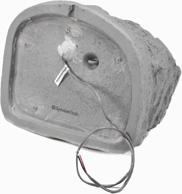 Alt view image 4 of 4 - Speakercraft ASM33615 6.5" Ruckus 6 One 80W Outdoor Rock Speaker Granite (Single)
