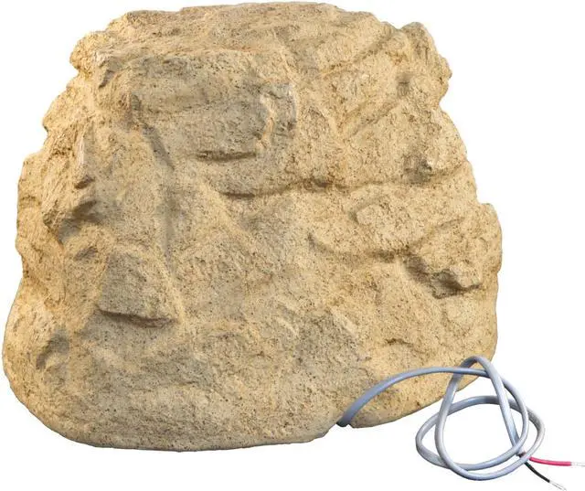 Alt view image 4 of 5 - Speakercraft ASM33817 8" Ruckus 8 One 120W Outdoor Rock Speaker Sandstone (Pair)