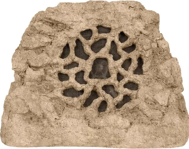 Alt view image 2 of 5 - Speakercraft ASM33817 8" Ruckus 8 One 120W Outdoor Rock Speaker Sandstone (Pair)