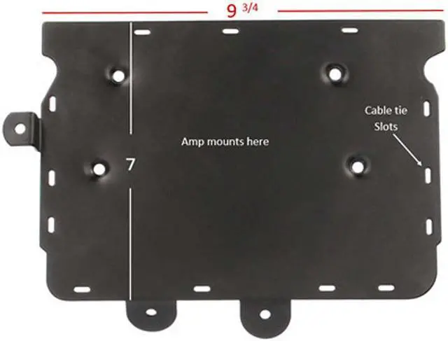 Main image of Metra BC-AMP06 LH AMP Mounting Plate for Harley-Davidson Street Glide 2014-UP